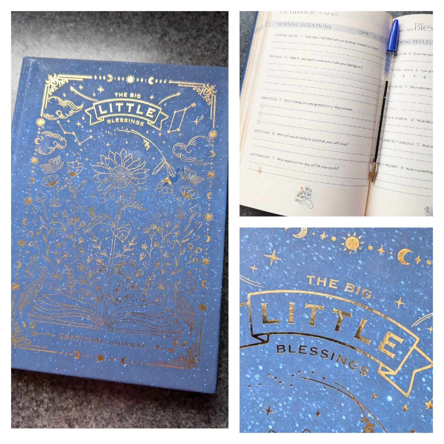 Customer photo review of Big Little Blessings Gratitude Journal