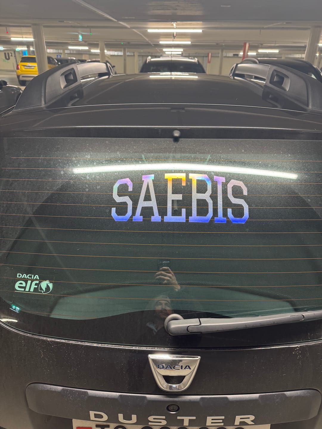Customer photo review of SAEBIS® Lifestyle Auto Folie weiß, schwarz oder Chameleon