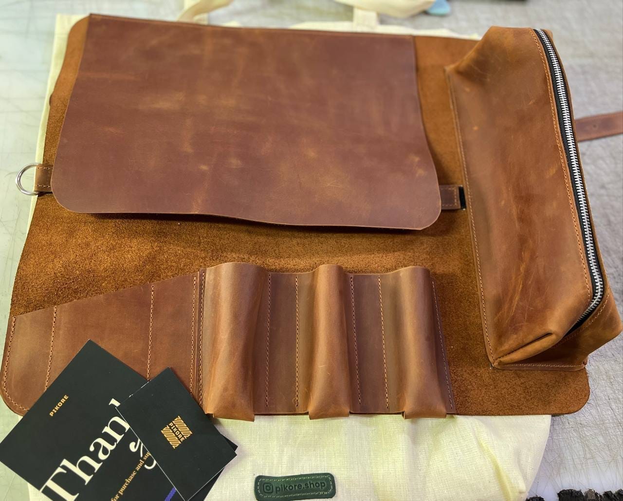 Customer photo review of BBQ Roll Bag (6 Slots)
