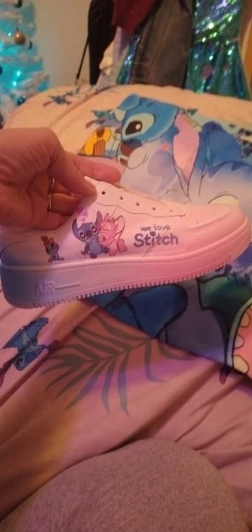 Customer photo review of Chaussures Stitch Décontractées