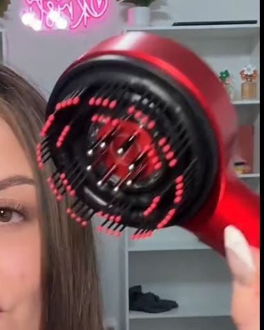 Customer photo review of 3-in-1 Scalp Massager for Hair Growth & Relaxation