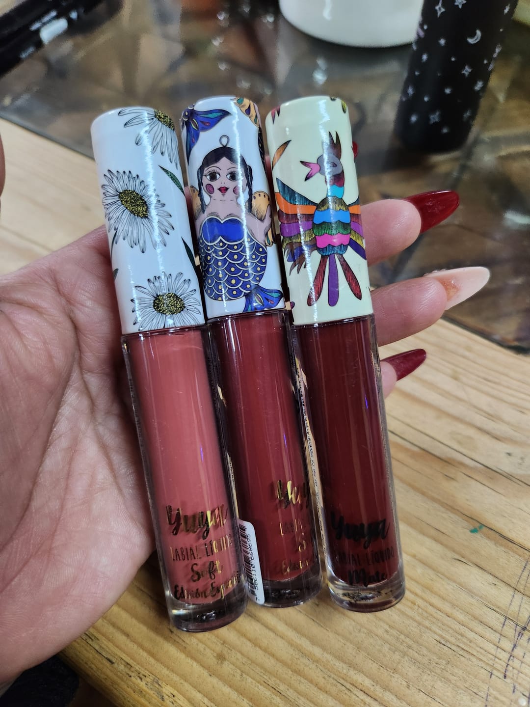 Customer photo review of Yuya Labial Líquido Mate "Chiquita"