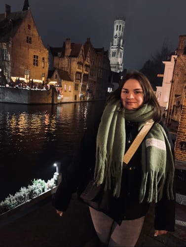 Customer photo review of Sjaal Salie Groen