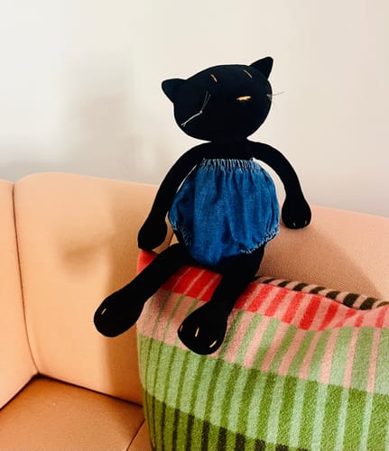 Customer photo review of Peluche Grisel, El Gato ADADA Paris x Nenina & Co - Grande