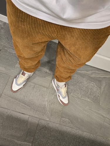 Customer photo review of Haruki Corduroy Pants