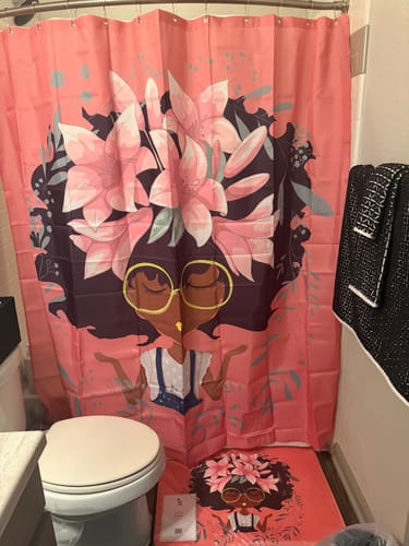 Customer photo review of AFROBRATS Lily Duvet Cover & Pillow Sham Set