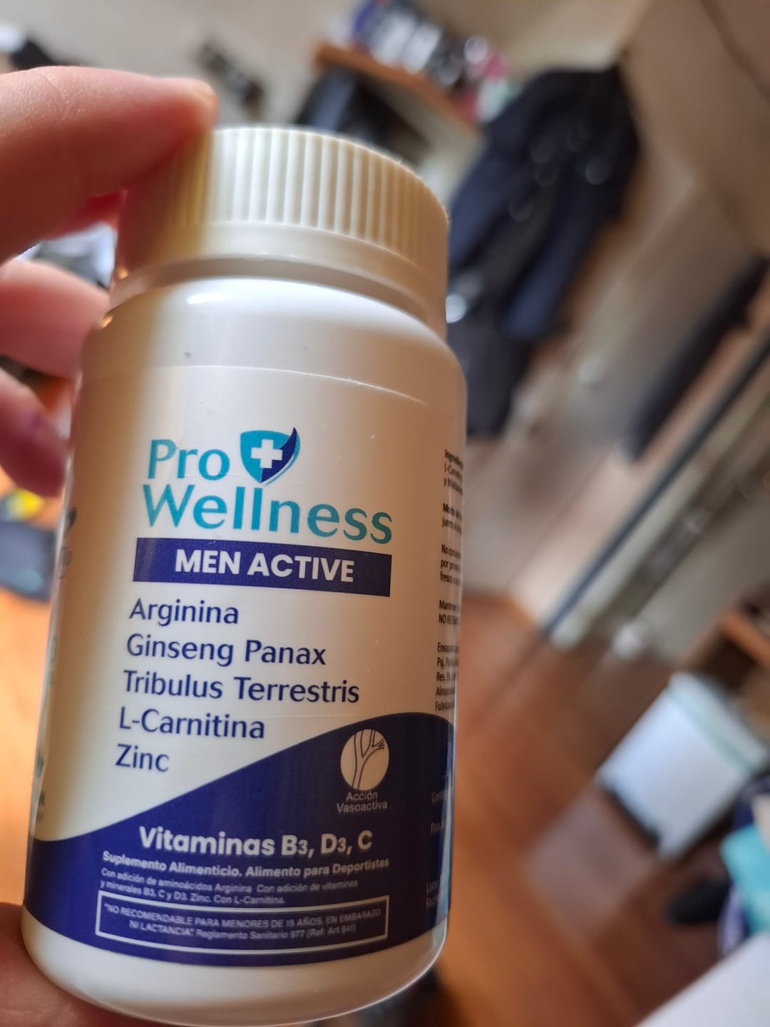Customer photo review of Pro Wellness Men Active