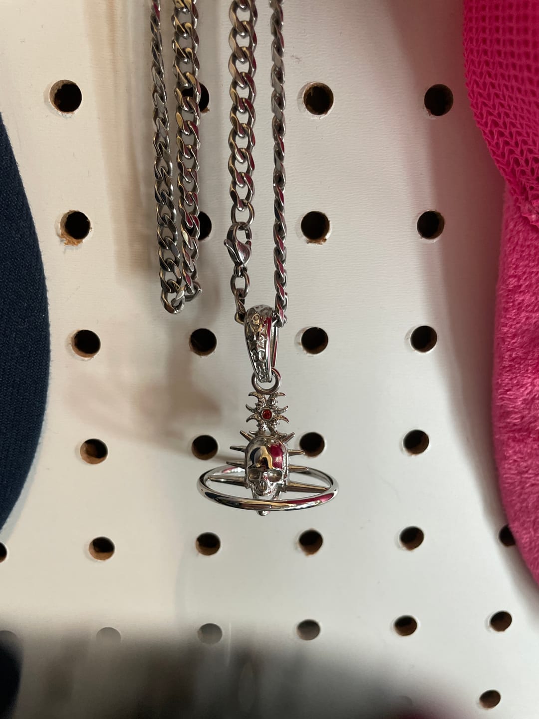 Customer photo review of ORBITUARY PENDANT