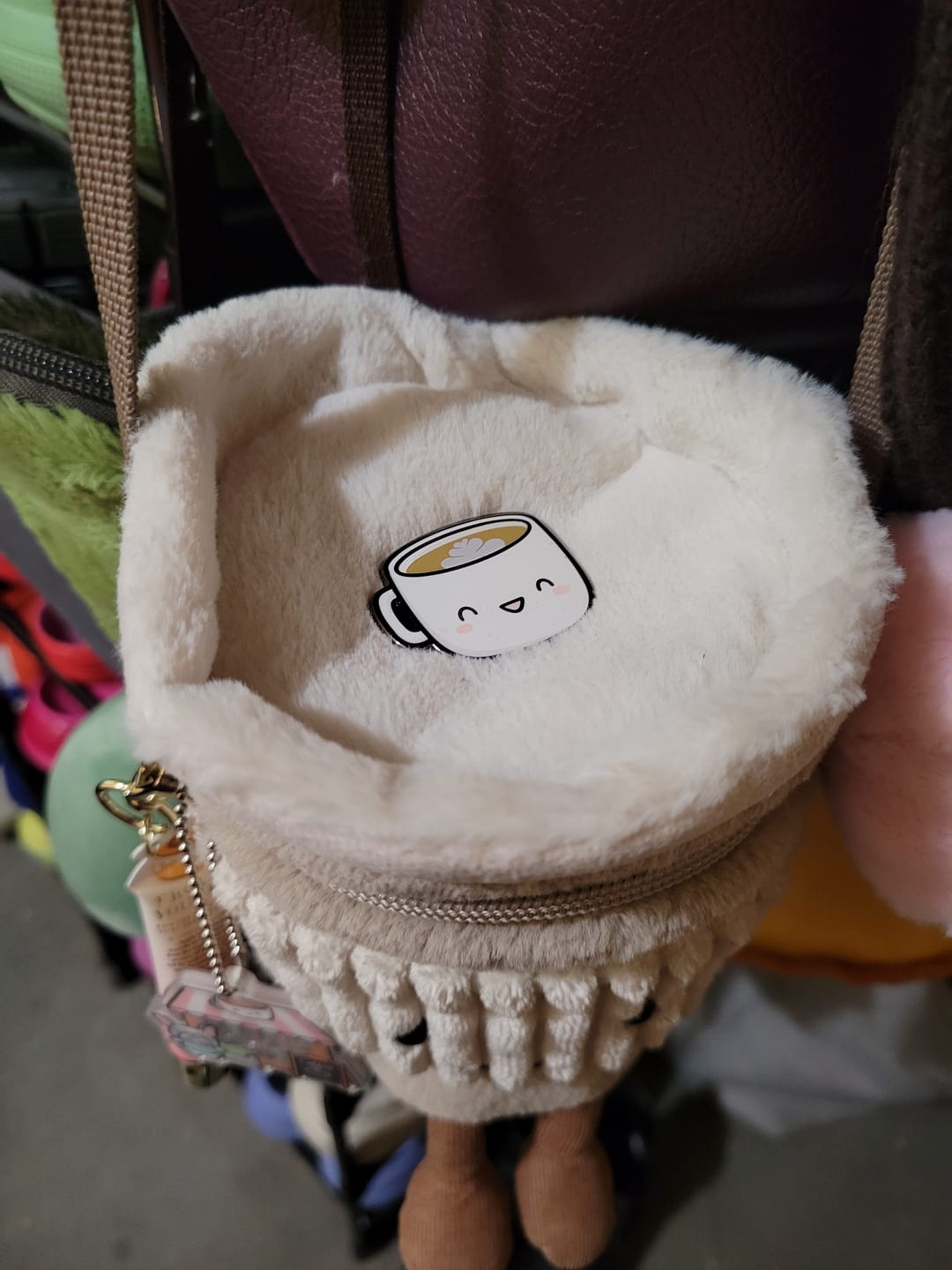 Customer photo review of Capcuccino Pin