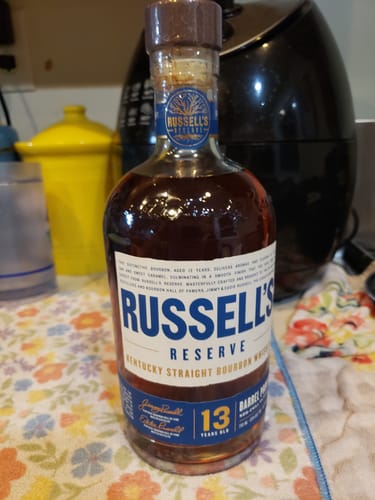 Customer photo review of Russell’s Reserve 13 Year Old Barrel Proof Straight Bourbon Whiskey