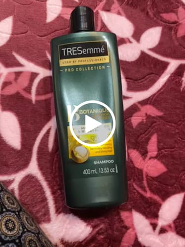 Customer video review of Tresemme Botanique Damage Recovery Shampoo 400ml