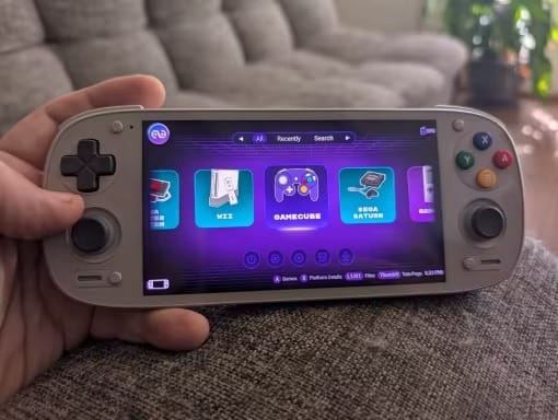 Customer photo review of Consola Retro Retroid Pocket 5