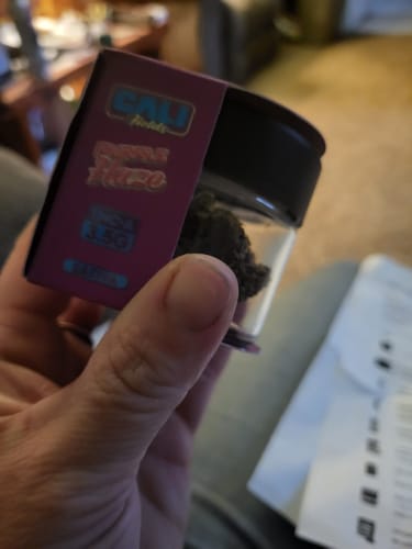 Customer photo review of Cali Fields THCA Premium Flower 3.5G r - Purple Haze Sativa