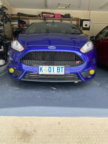 Customer photo review of Fiesta ST180 Fog Light Armour