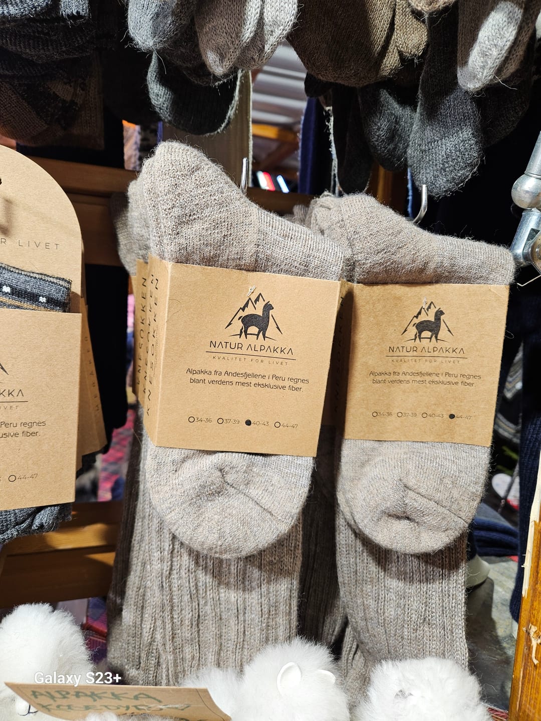 Customer photo review of Knesokken