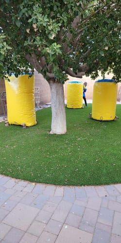 Customer photo review of Sup Air Recreational Inflatable Bunkers