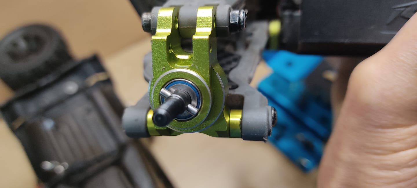 Customer photo review of Aluminum Rear Steering Hub For RZ001 and XTS-F10