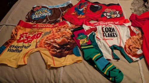 Customer photo review of SWAG - Mystery Boxer 5-Pack