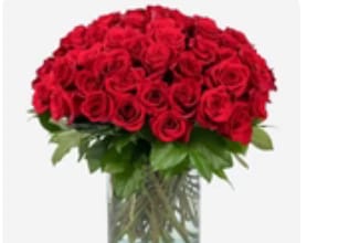 Customer photo review of 50 Stunning Red Roses