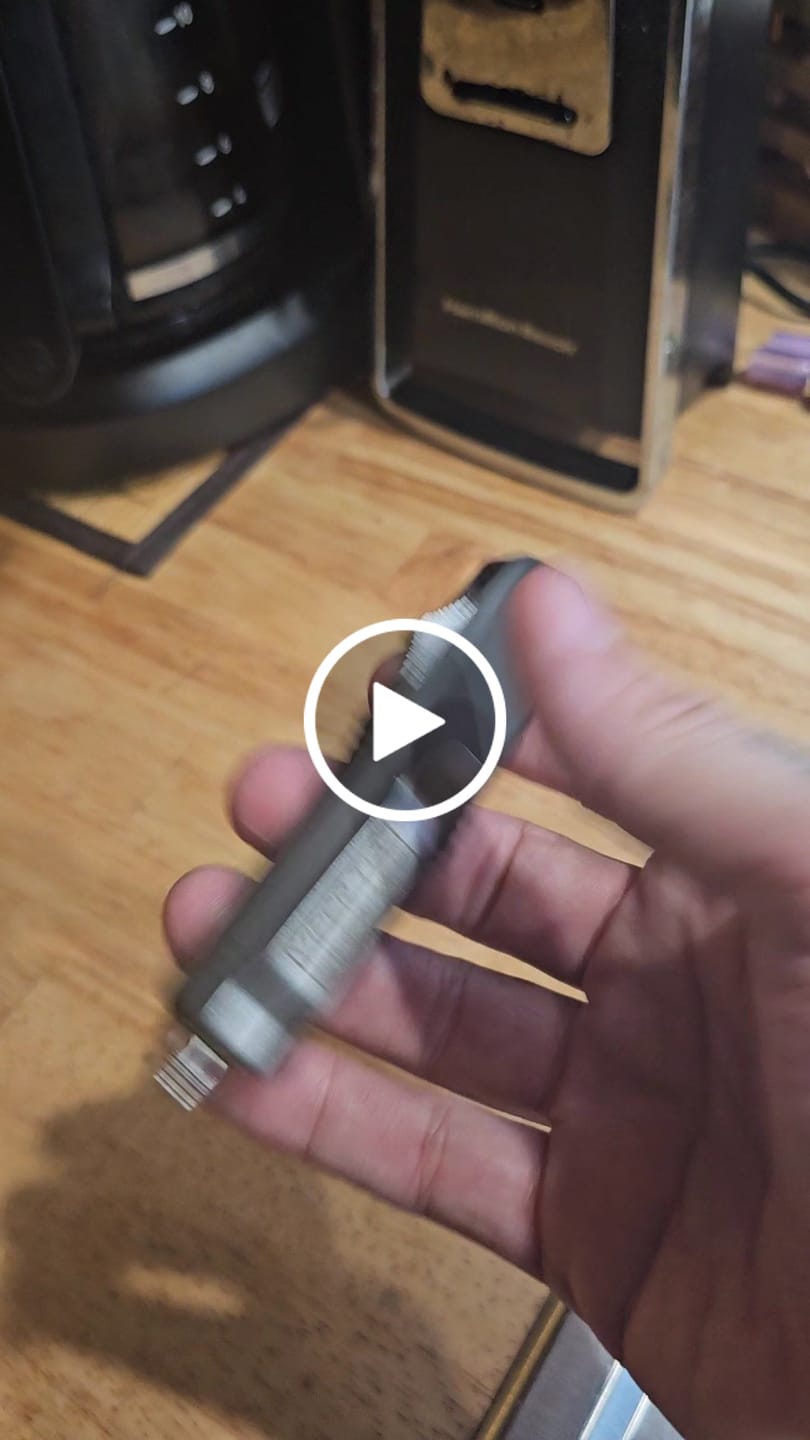 Customer video review of Small Black Ghost D/A OTF