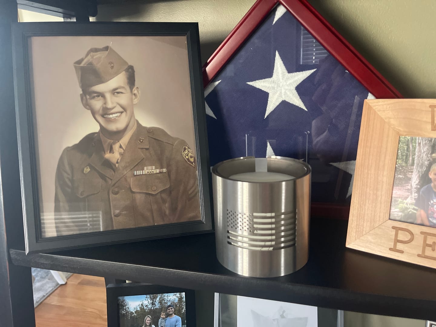 Customer photo review of MYFIRESIDE CANDLE SLEEVE
