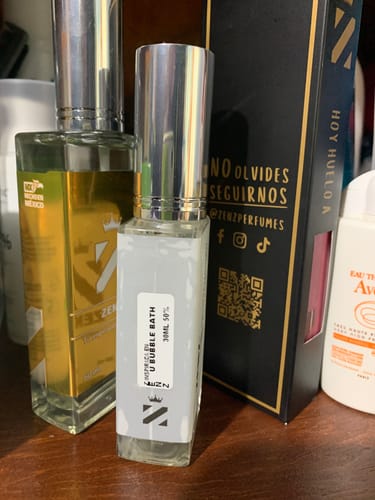 Customer photo review of Perfume Tendencia U BUBBLE BATH zenz