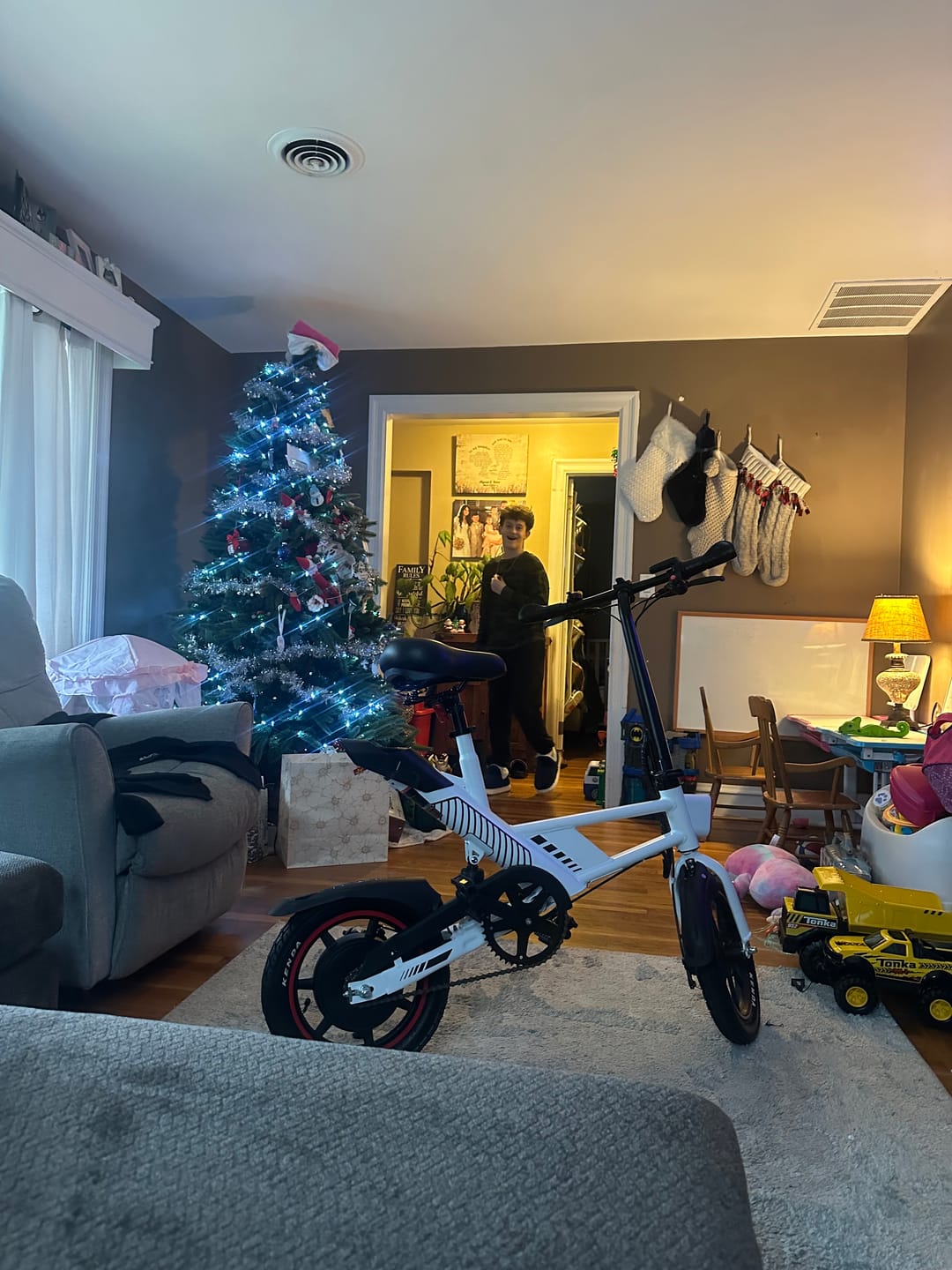 Customer photo review of Gyroor C3 Electric Bike 450W with 14" Tires(New Version)