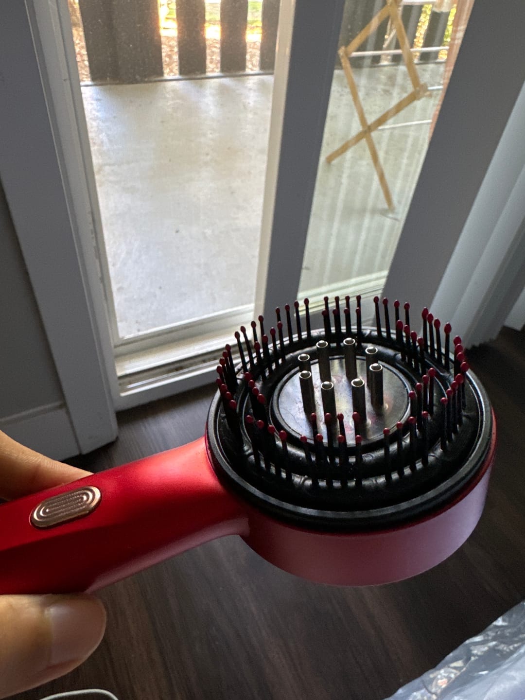 Customer photo review of 3-in-1 Scalp Massager for Hair Growth & Relaxation
