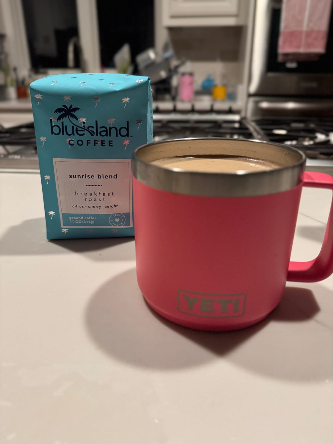 Customer photo review of Sunrise Blend (Light/Med Roast)