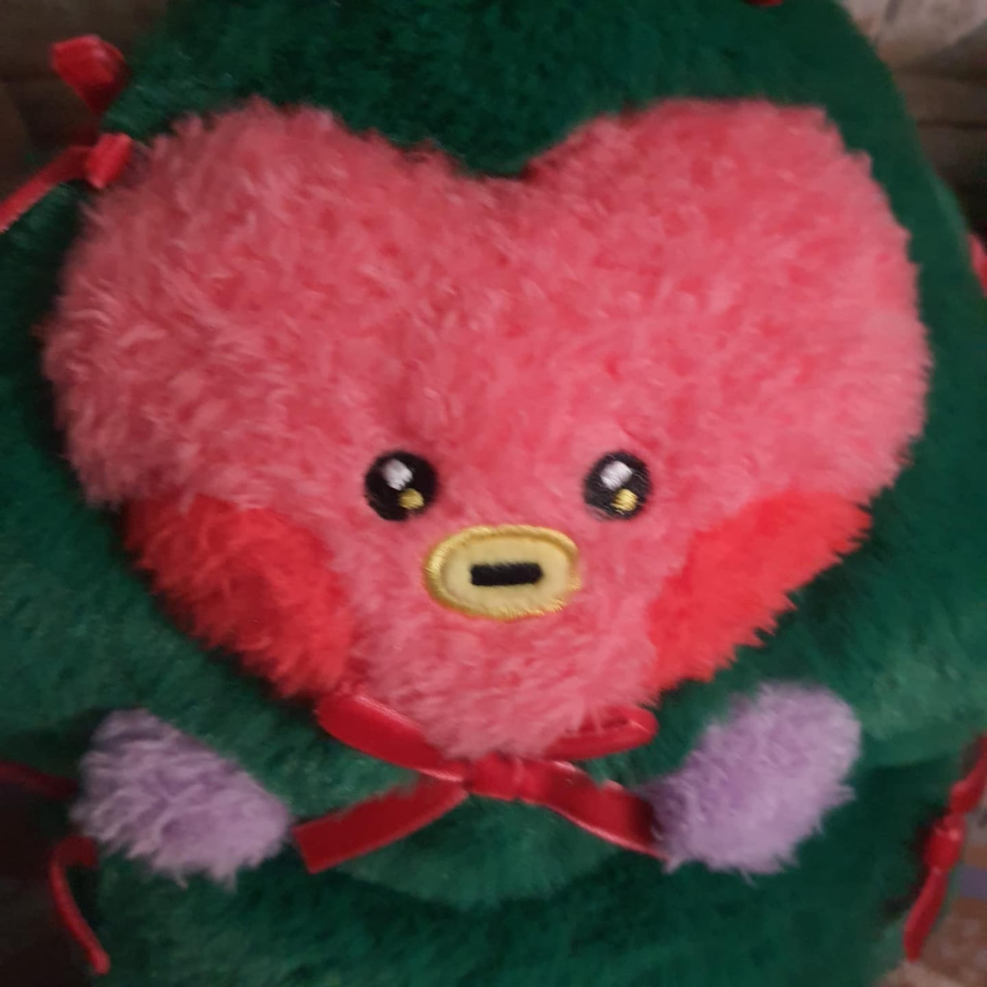 Customer photo review of BT21 - MININI PETIT HOLIDAY TREE PLUSH DOLL