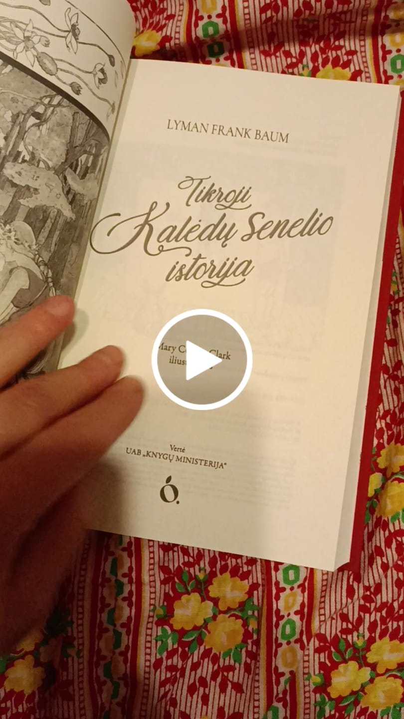 Customer video review of Tikroji Kalėdų senelio istorija: pirmą kartą lietuviškai su klasikinėmis iliustracijomis + galimybė personalizuoti