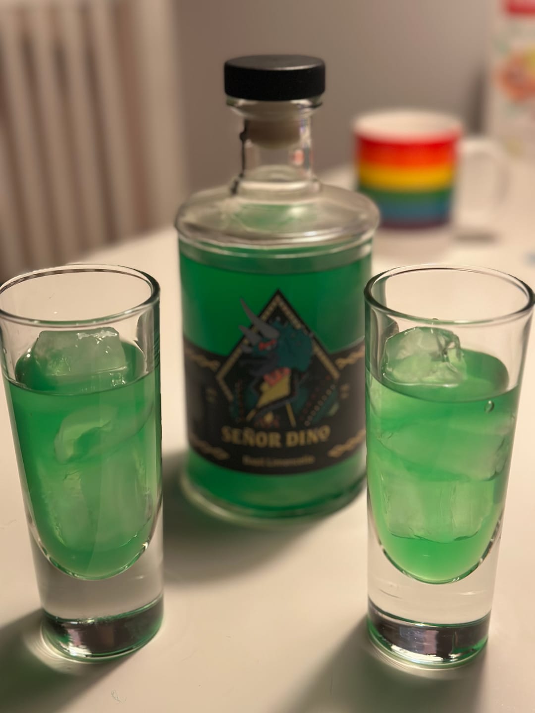 Customer photo review of Señor Dino – Basilikum Limoncello (700 ml)