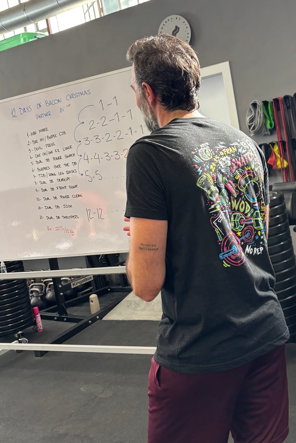 Customer photo review of WORKOUT - UNISEX