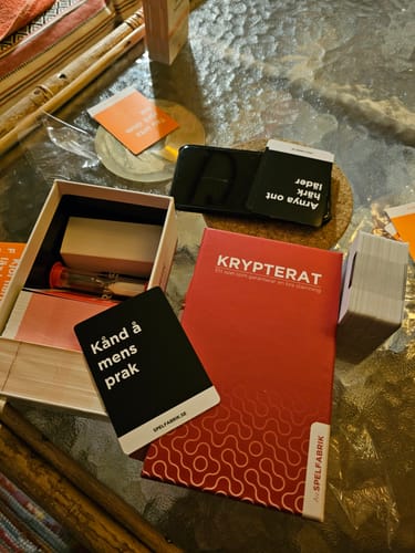 Andreas R. review of Krypterat | Svensk Utgåva | 400 Kort | Nästan Slutsåld! image 1 out of 1
