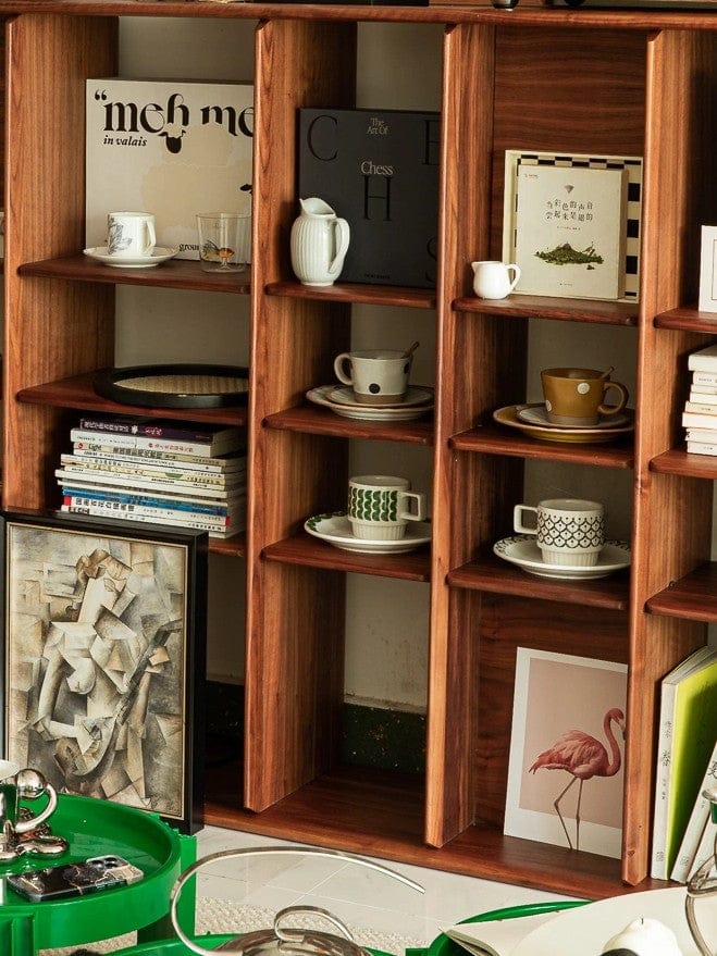 Customer photo review of Plato Solid Wood Bookcase | Sideboard