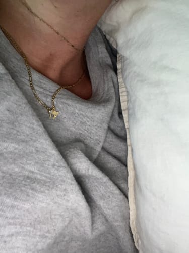 Customer photo review of Chai Chain Necklace