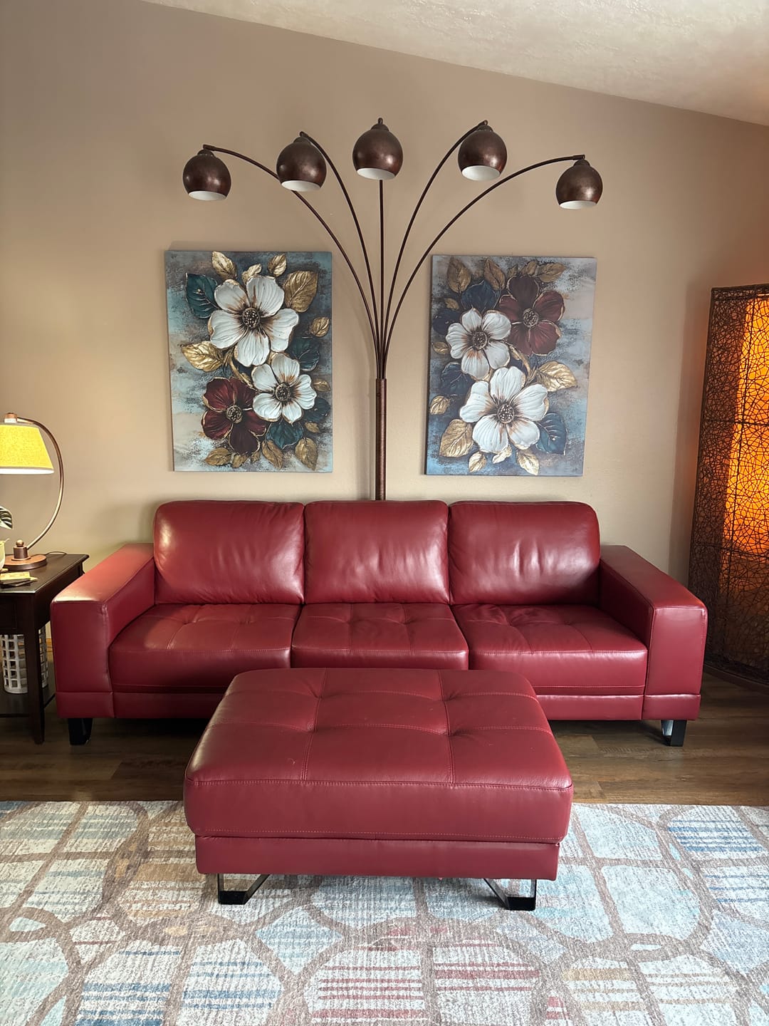 Customer photo review of Nature Wall Art: Floral Symphony V4