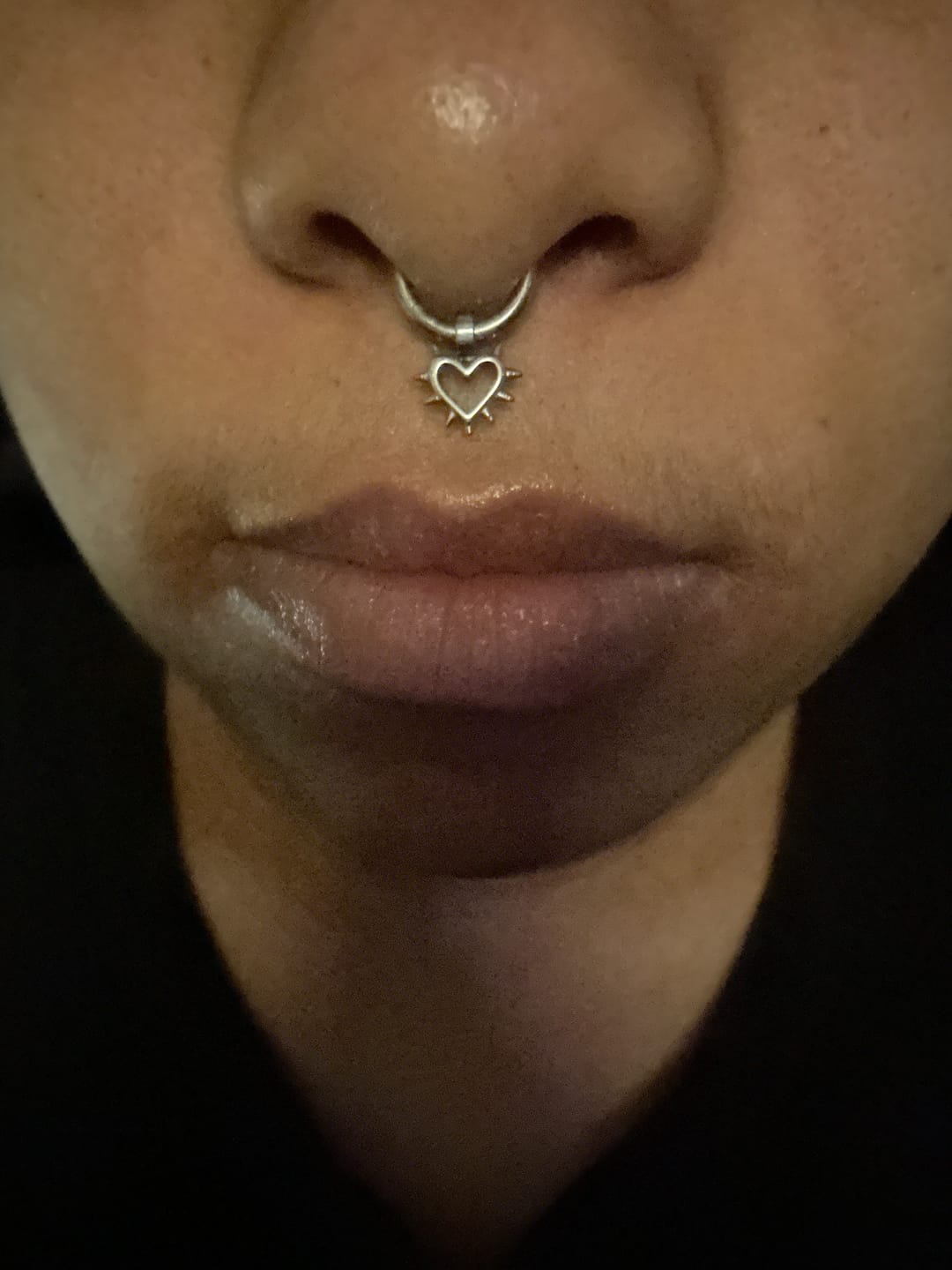 Customer photo review of SPIKED HEART SEPTUM
