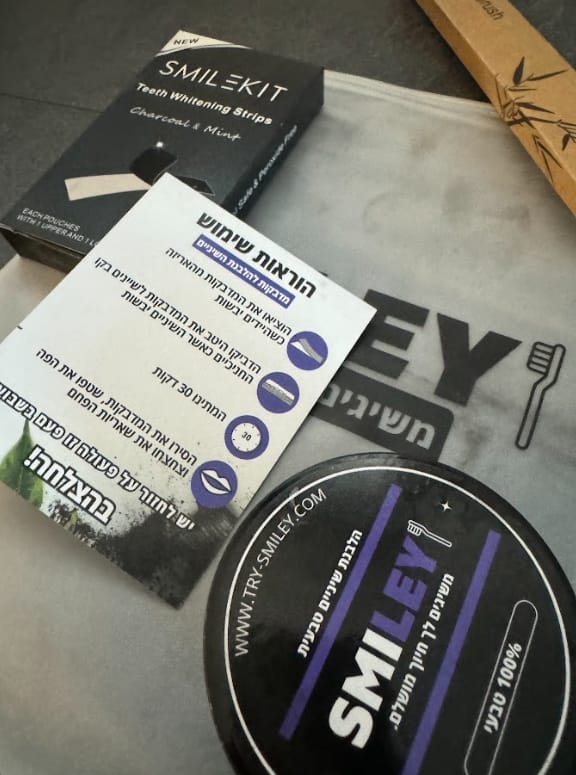 Customer photo review of SmileyKIT™ - מארז הלבנה