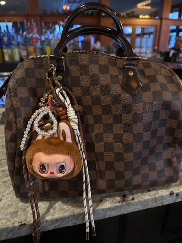 Customer photo review of LABUBU BAG CHARM