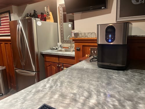 Customer photo review of 44lbs/24H Nugget Ice Maker Dispenser