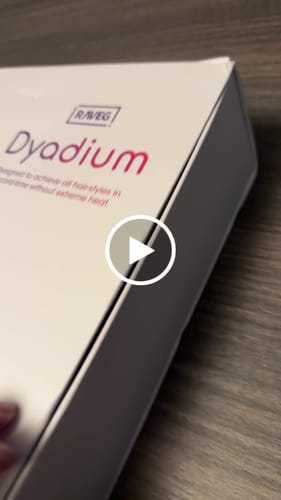 Customer video review of RAVEG DYADIUM ® NAVY BLUE - AIRSTYLER