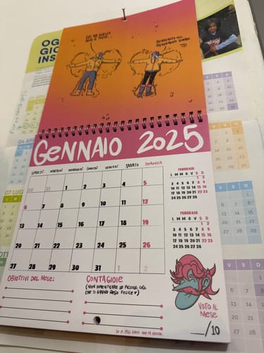 Customer photo review of Calendario 2025