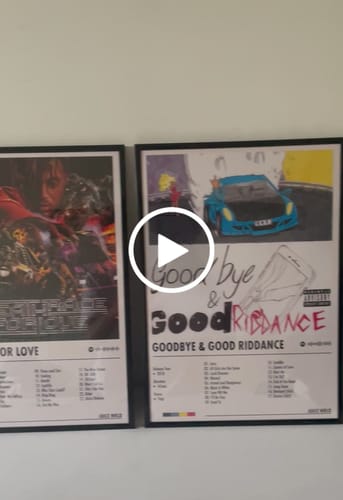 Customer video review of Juice WRLD - Death Race For Love | Album Cover Poster