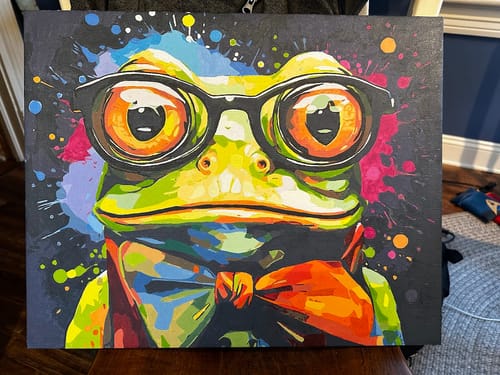 Customer photo review of Mr. Frog