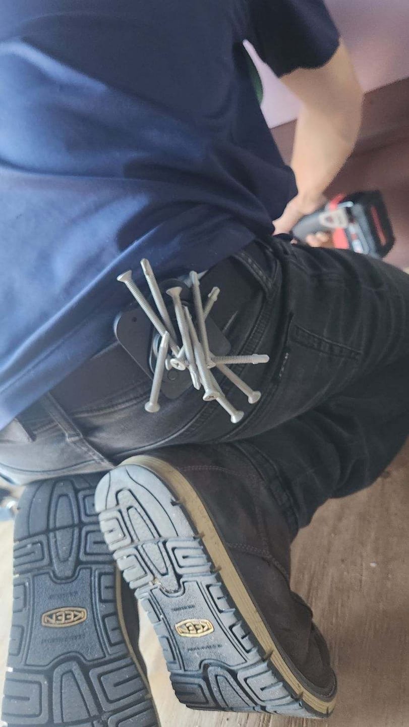 Customer photo review of MagMaster Pro | Magnetic Tool and Hardware Holder