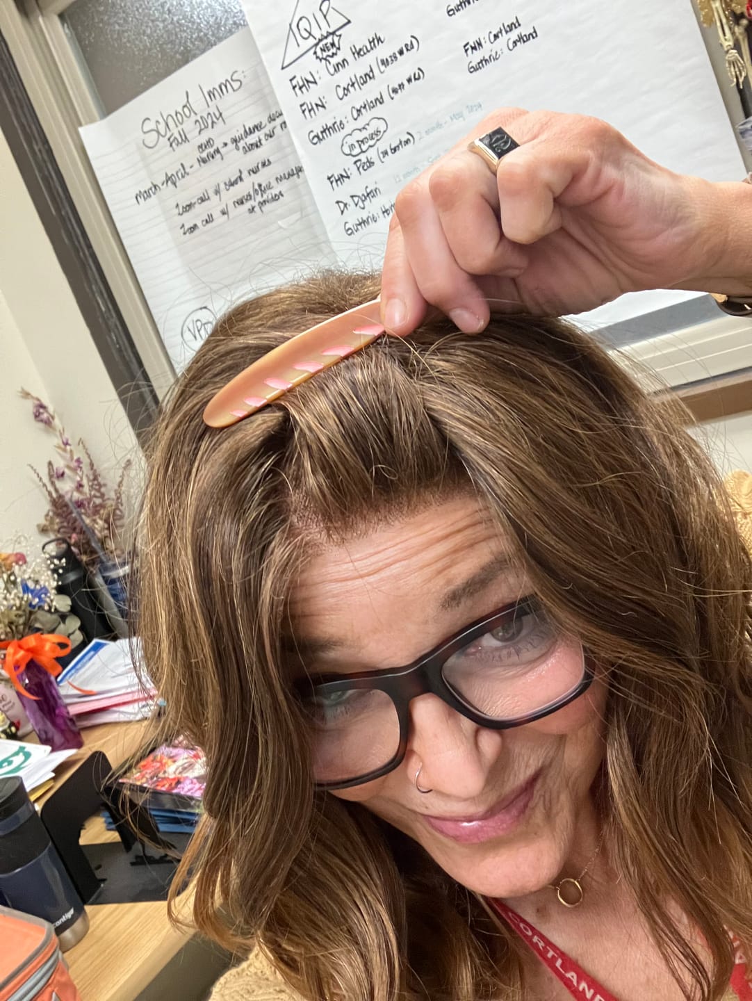 Customer photo review of Baguette French Barrette