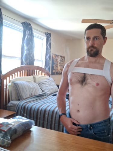 Customer photo review of THE WRAP WHITE