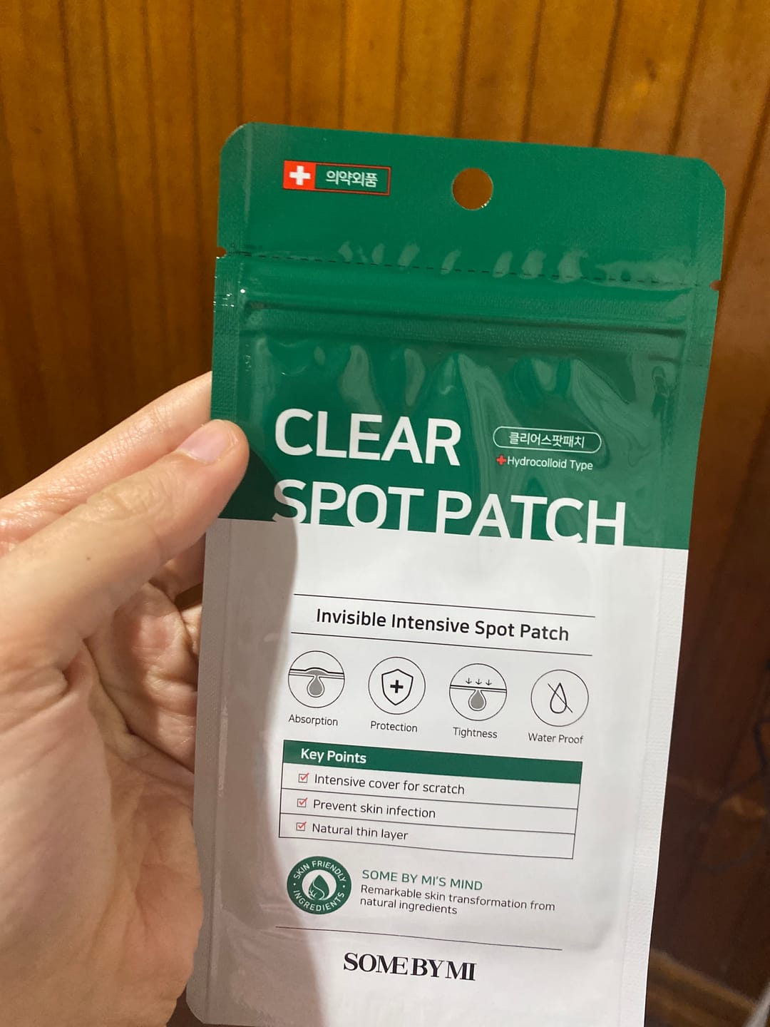 Customer photo review of SOME BY MI 30 Days Miracle Clear Spot Patch
