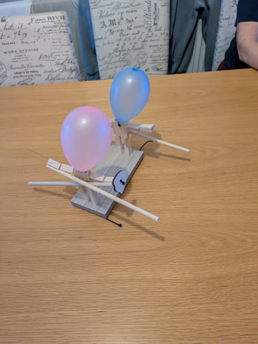 Customer photo review of Duel Buddies - Funny Family Game